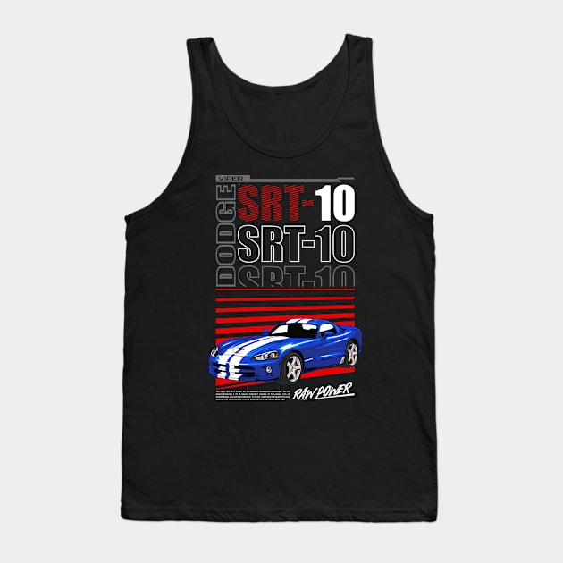 American Viper SRT 10 Car Tank Top by milatees